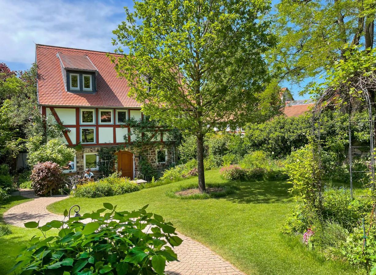 Ferienhaus Burgblick ミュンツェンベルク エクステリア 写真